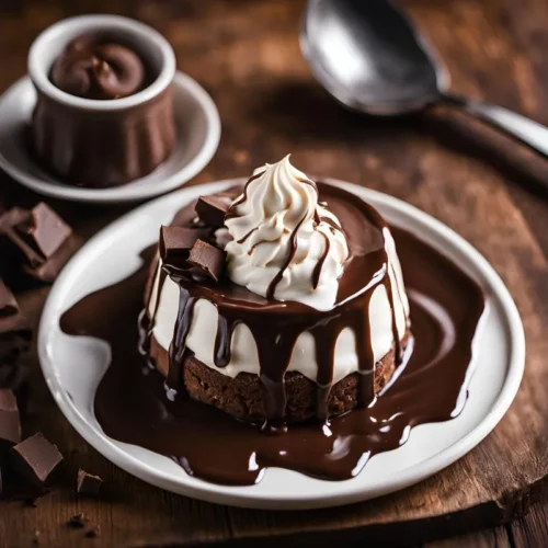 dark chocolate mousse