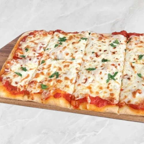 margherita flatbread pizza