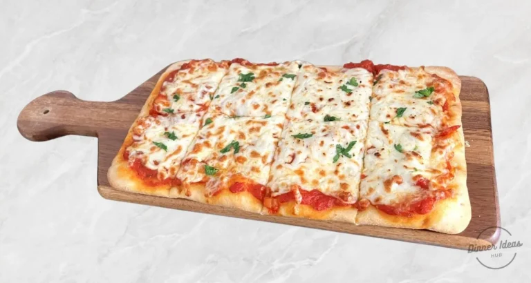 margherita flatbread pizza